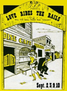 Love Rides the Rails Poster