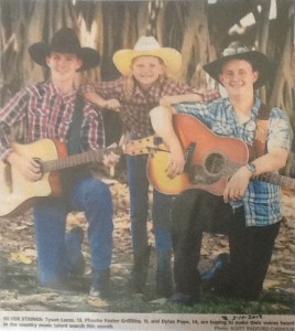 2013 Townsville Country Music Talent Search - Silver Strings competed (Townsville Bulletin 2 Oct 2013)