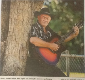 Brian Ogden appeared at the Country Music Fun Day on Sun 10 Nov 2013 (Townsville Bulletin 11 Nov 2013)
