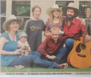 2010 Townsville Country Music Festival The Hammer Family competed. (Townsville Daily Bulletin 19 Oct 2010)